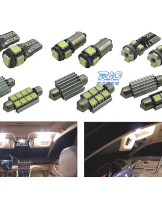 KIT 19 LAMPADE LED INTERNE BMW E39 SERIE 5 SEDAN 5
