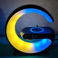 Sveglia e Caricatore Wireless 3 in 1 - 15W con Luc