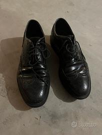 Scarpe stringate Fratelli Rossetti nere