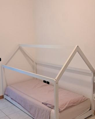 Letto montessori a capanna per bambini 