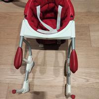 Seggiolino da tavolo 360° girevole Chicco Rosso