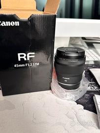 Canon rf 45mm f1.2