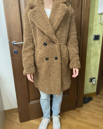 Cappotto Teddy marrone