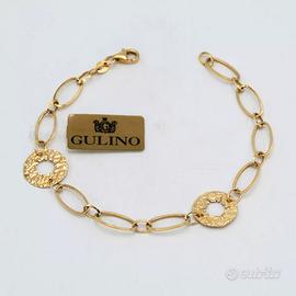 Bracciale donna in oro giallo 18 kt E.103