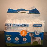 Pannolini per cani 8 pacchi
