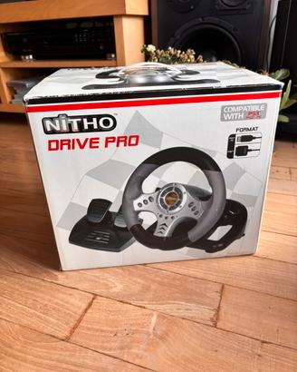 Volante Nitho Drive Pro PC / PS3 / PS2 Come Nuovo