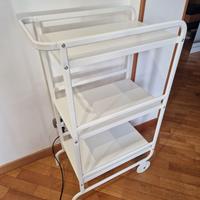 Carrello da cucina bianco
