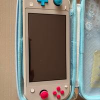 Nintwndo switch lite +128gb SD