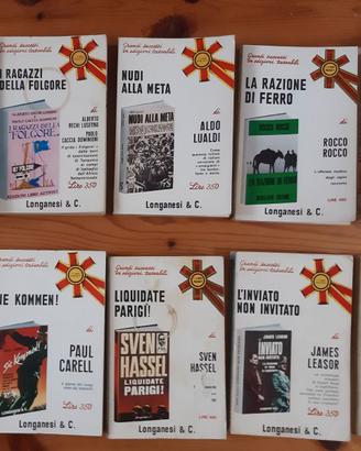 LIBRI LONGANESI SULLA SECONDA GUERRA MONDIALE