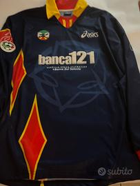 Maglia del lecce di lucarelli autografata