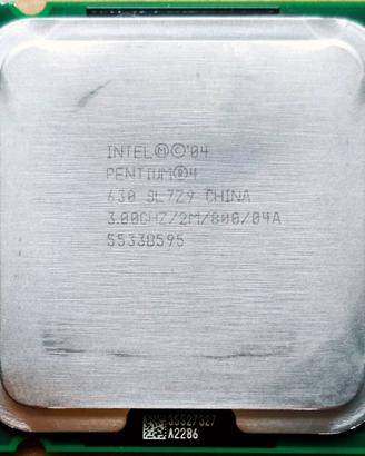 CPU Intel Pentium 4 630 SL7Z9 3.00GHz LGA775