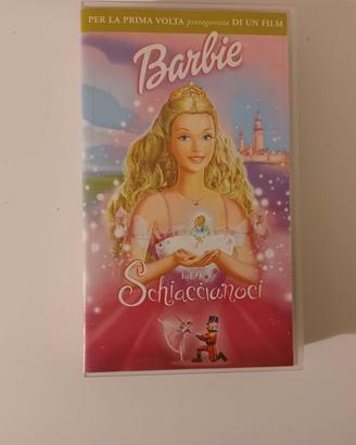 BARBIE E LO SCHIACCIANOCI VIDEOCASSETTA VHS.