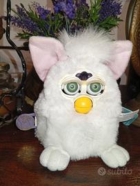 Furby funzionante originale vintage 2000 bianco 