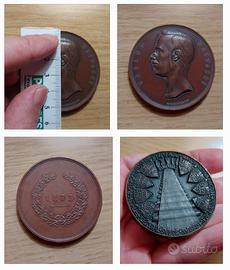 Lotto 7 medaglie antiche politiche e religiose