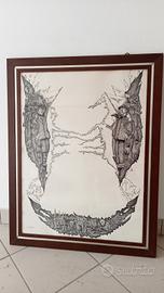 Quadro a china di Paolo Gobbi 