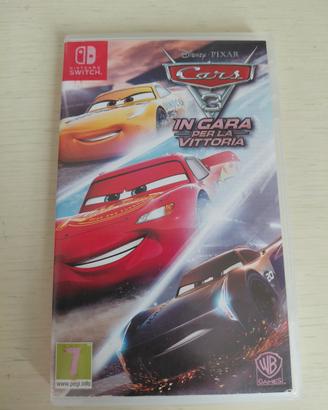 Cars3 in gara per la vittoria Nintendo Switch 