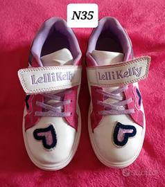 Sneakers Lelly Kelly n35 bambina