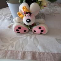 Peluche Diddl con vestitino floreale 