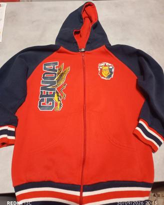Felpa Genoa Calcio con cappuccio Felpata