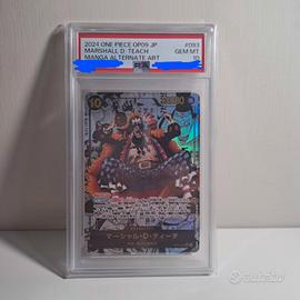 Marshall D. Teach manga PSA10