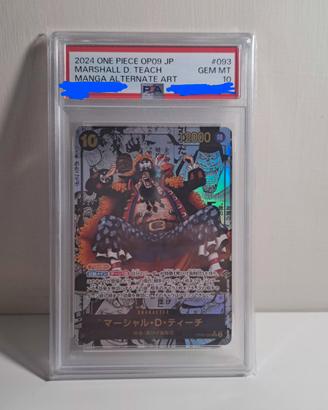 Marshall D. Teach manga PSA10