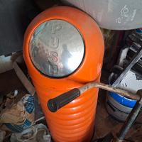 cestino per bar e lanterna a gabbia shabby