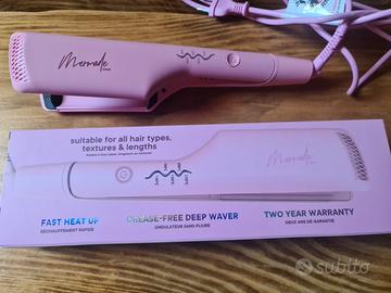 Piastra capelli onde sirena