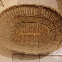 Cesta grande di vimini