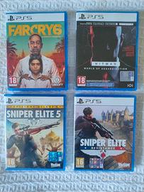 4 Giochi PlayStation 5 PS5 LEGGI DESCRIZIONE 🙂