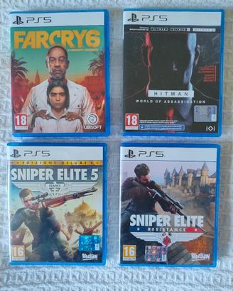 4 Giochi PlayStation 5 PS5 LEGGI DESCRIZIONE 🙂
