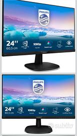 PHILIPS 243V7QDSB Monitor 24" LED IPS FHD, 4 ms, 3