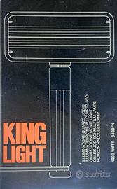 Lampada al quarzo KING LIGHT 1000W vintage in scat
