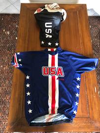 Divisa Ciclismo Team USA Tg. M