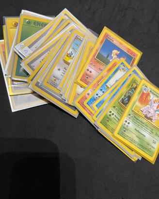 Lotto carte pokemon set base - pokemon
