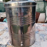 Fusto olio con rubinetto