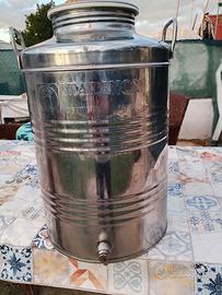 Fusto olio con rubinetto