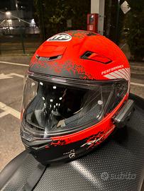 Casco moto Hyp + interfono Cardo