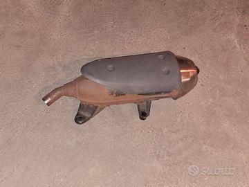 marmitta per piaggio x9 180cc 