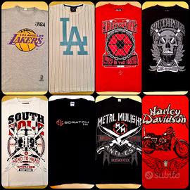 Maglie Shirt Heavy Metal Hip Hop Harley Davidson