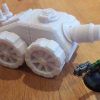 Warhammer 40K Gobsmasha (OrkCarro) - Stampa 3D