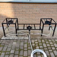 fornellone a gas metano/gpl