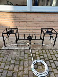 fornellone a gas metano/gpl