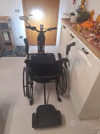 Biga pedana caregiver Offcarr carrozzina Triride