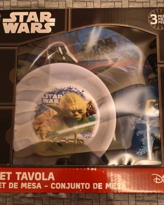 Set tavola Star wars bimbi