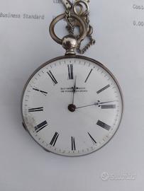 Orologio da taschino in argento