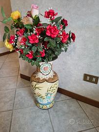 Vaso da terra cinese o giapponese