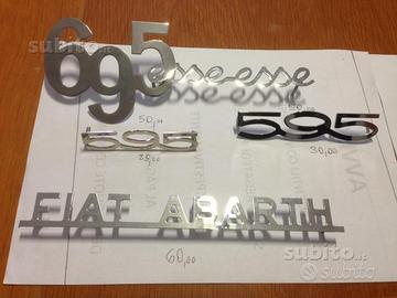 Scritte Fregi Coppe Abarth Giannini