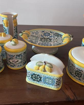 Set cucina in ceramica