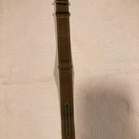 Cinturino NATO tessuto verde militare stile Omega