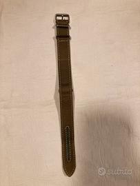 Cinturino NATO tessuto verde militare stile Omega